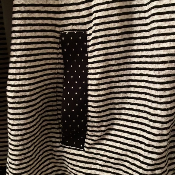 Womens Olsen zippered hoody 55% cotton, 45% polyester. Navy/white. Size 14 - Picture 4 of 7